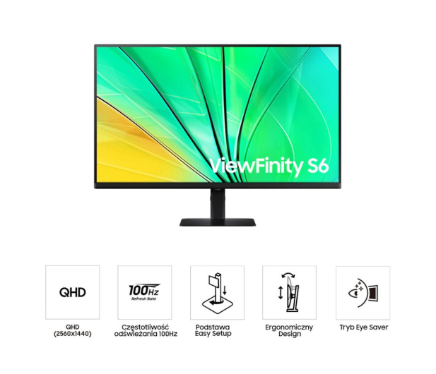 Samsung ViewFinity S6 S32D600UAUX S60UD - 1522007 - zdjęcie 4